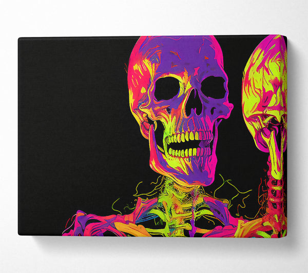 Neon Skeleton