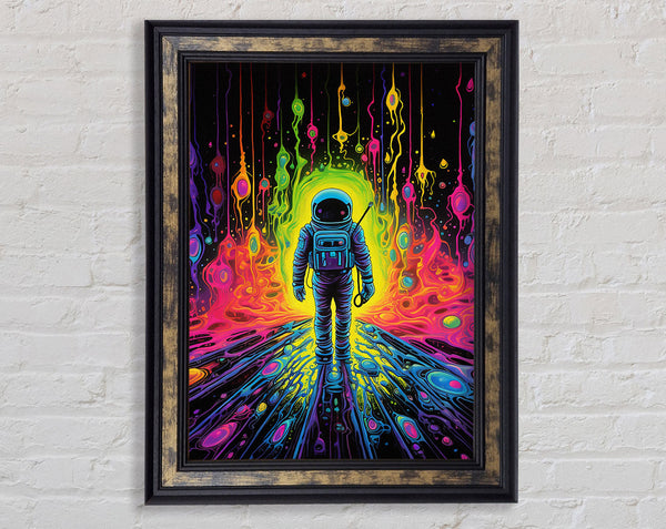 Neon Space Man