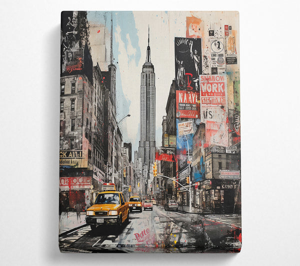 New York Times Square Sketch