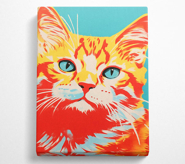 Orange Cat Art