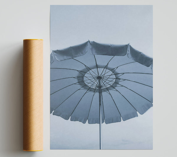 Silver Beach Umbrella