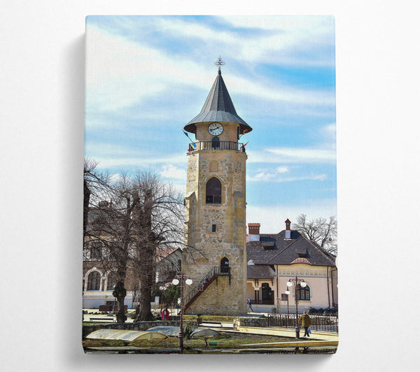 Stone Clock Tower