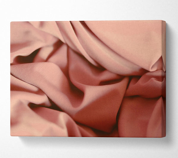 Blushing Fabric Waves