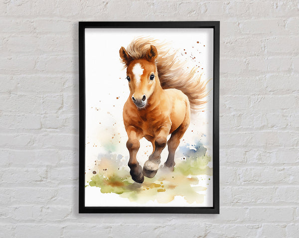 Pony Watercolour