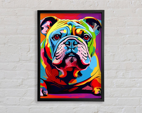 Pop Art Bulldog