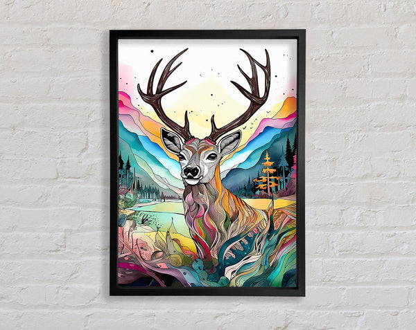 Psychedellic Reindeer