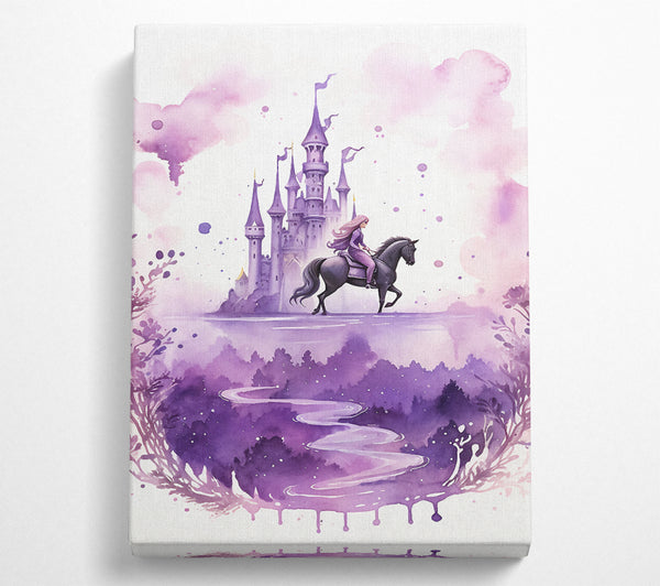 Purple Fairytale Castle