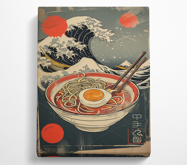 Ramen Egg Great Wave