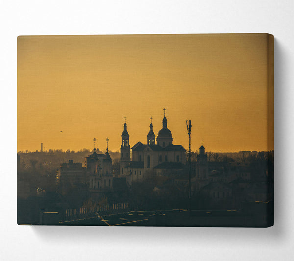 Golden City Skyline