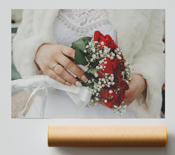 Red Roses And White Lace