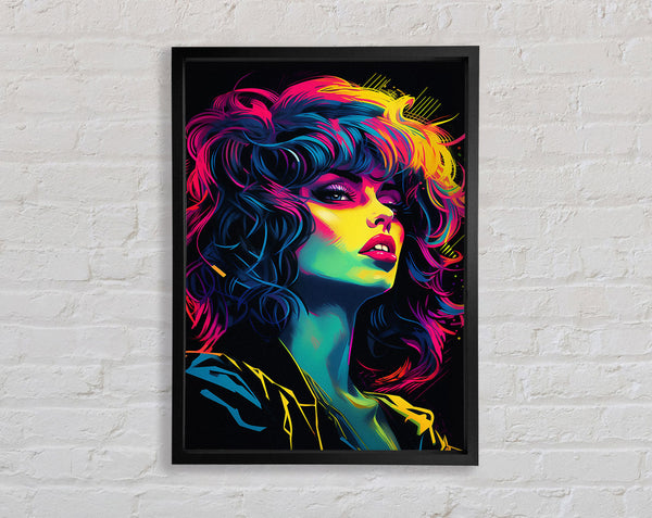 Retro Neon Woman