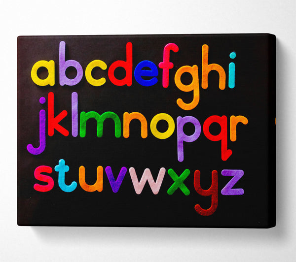 Rainbow Alphabet Letters