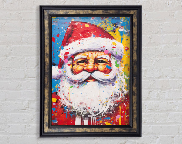 Santa Paint Splash