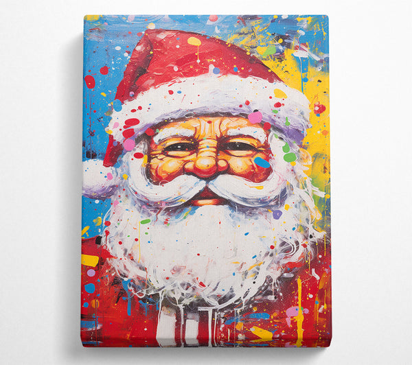 Santa Paint Splash