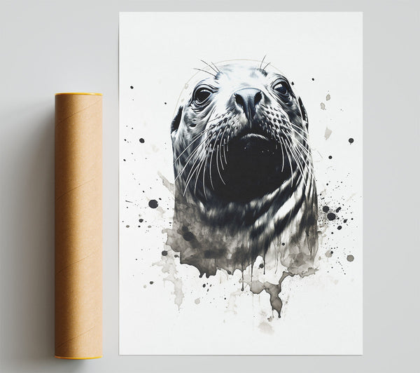 Seal Watercolour