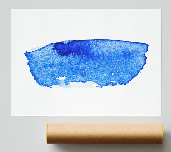 Azure Watercolour Stroke