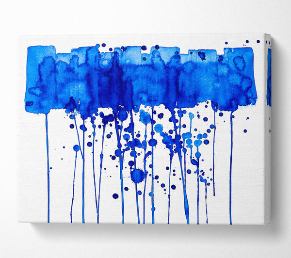 Cobalt Blue Drips