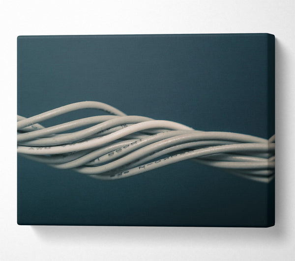 Grey Cable Waves