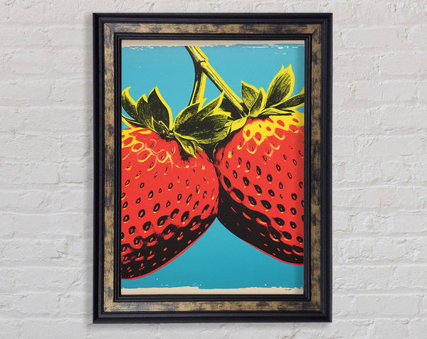 Strawberry Popart