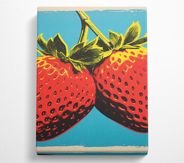 Strawberry Popart