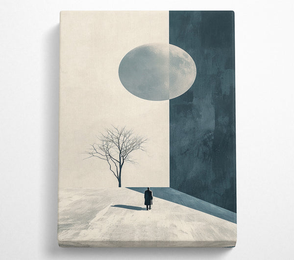 The Moon And Cold Tree