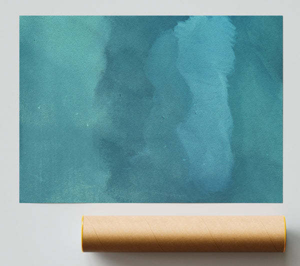 Teal Abstract Study