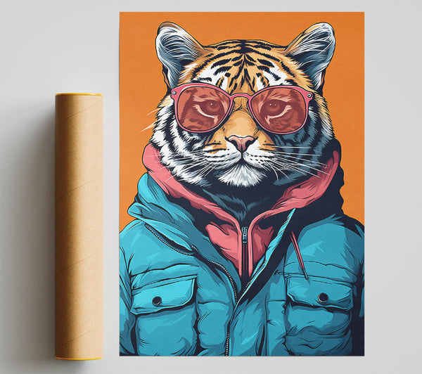 The Trendy Tiger Orange