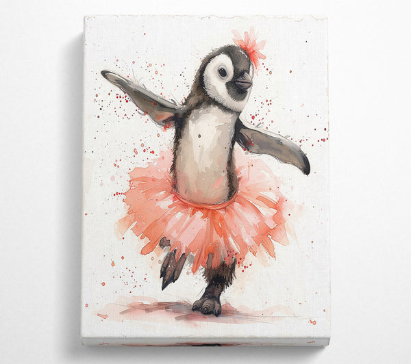 Pink Penguin Ballerina