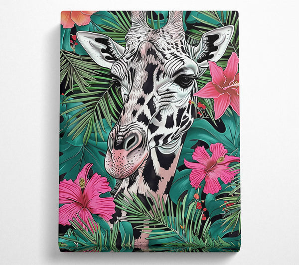 Pink Giraffe Jungle Dream