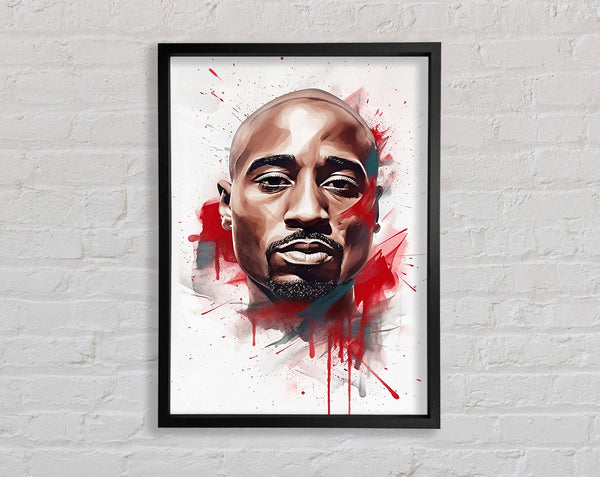 Tupac Brush Strokes