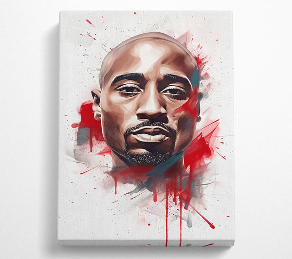 Tupac Brush Strokes