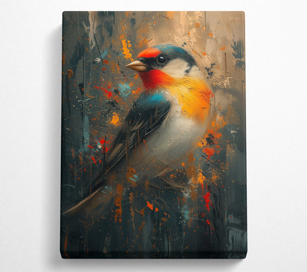 Red-Winged Abstract Bird