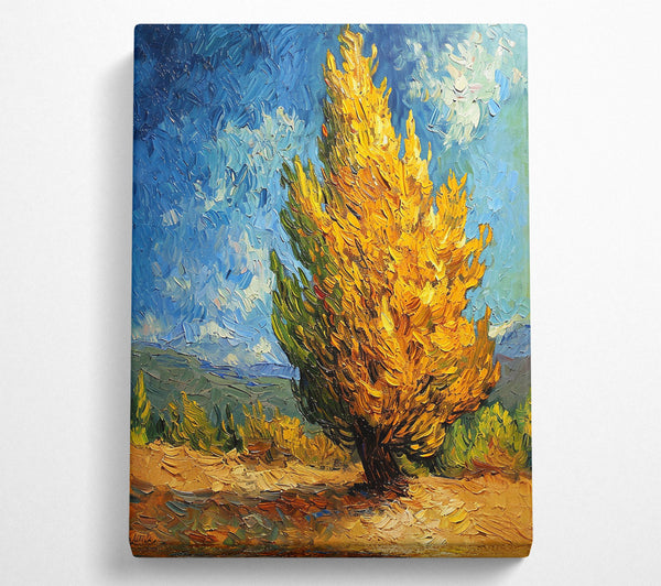 Golden Tree Landscape