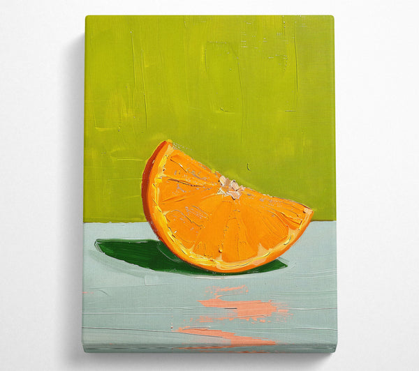 Green Slice Of Orange