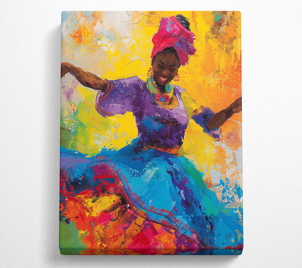 Vibrant Woman Dance