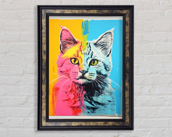 Warhol Style Cat