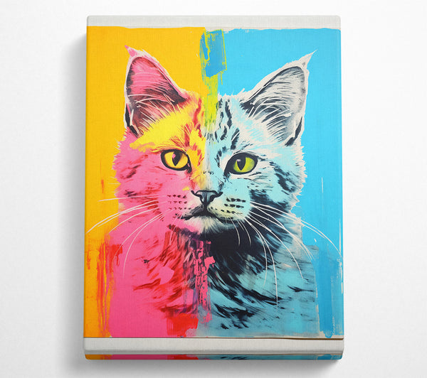 Warhol Style Cat