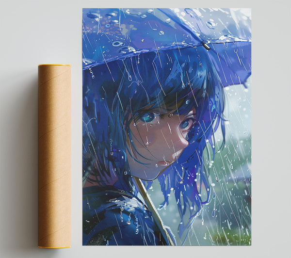 Blue Rain Gaze