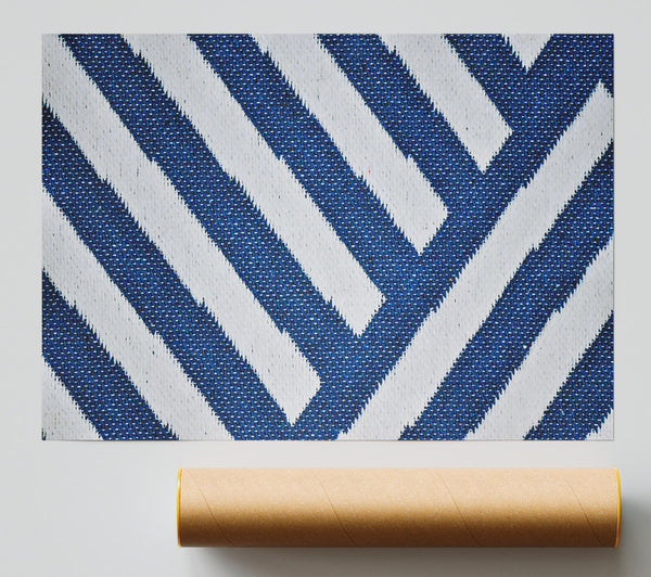 Azure Angular Stripes