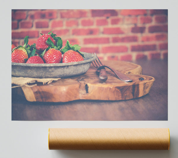 Red Berries On Wood