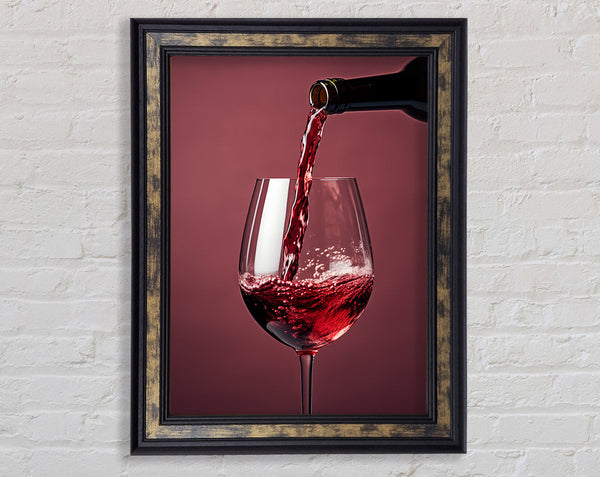 Wine Pour Red