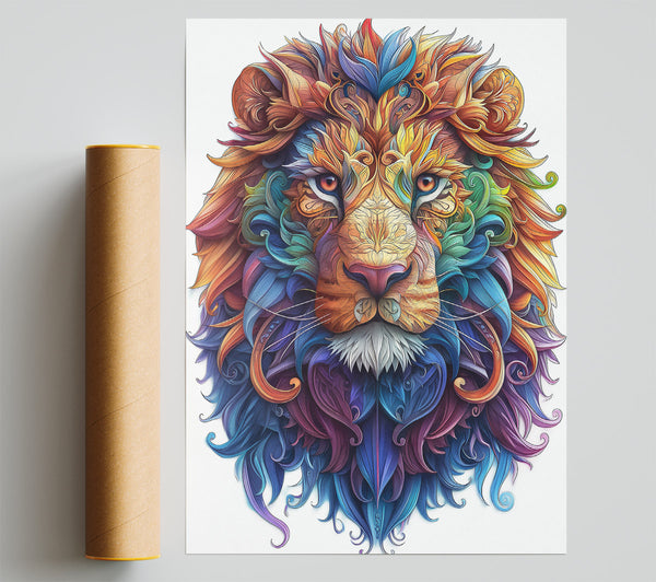 Blue Majesty Lion