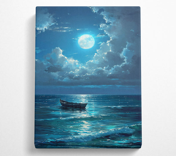 Azure Moonlight Boat