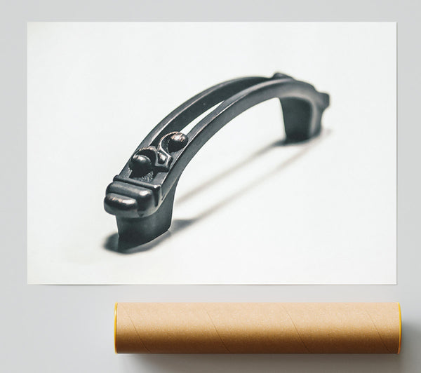 Black Ornate Handle