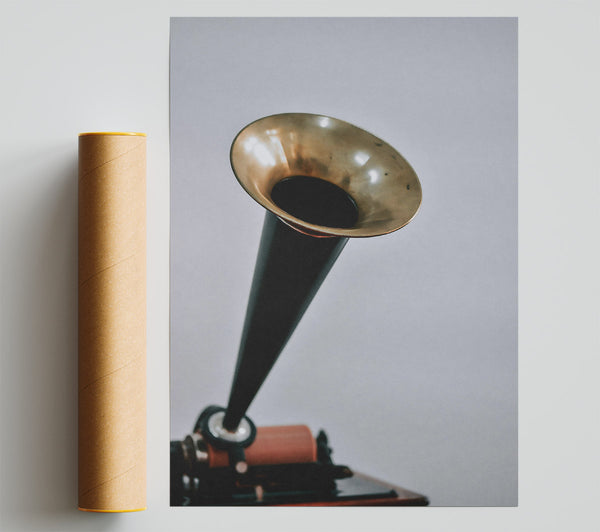 Golden Brass Horn