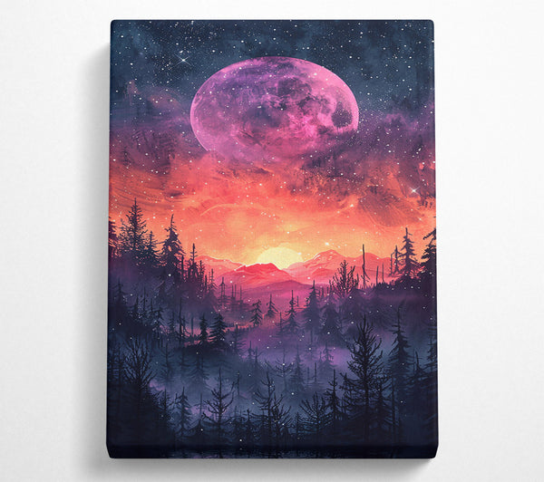 Pink Moon Forest