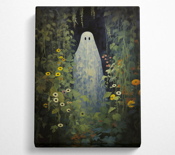 White Ghost In Green