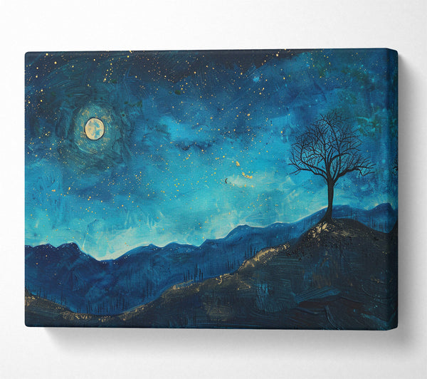 A Starry Night Sky Blues