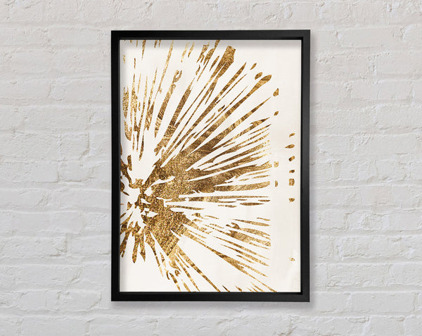 Abstract Gold Spikes