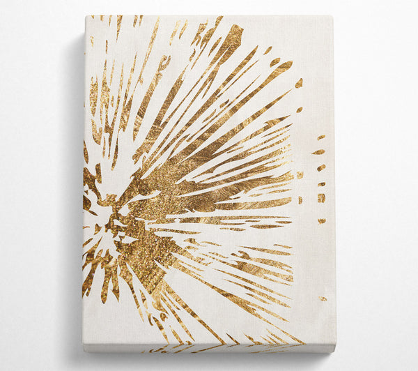 Abstract Gold Spikes